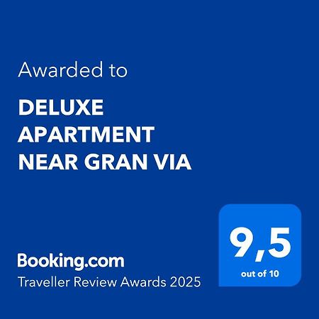 Deluxe Apartment Near Gran Via Мадрид Экстерьер фото